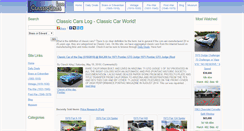 Desktop Screenshot of classiccarslog.com